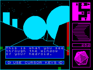 Gyron Arena screenshot 3 for ZX Spectrum